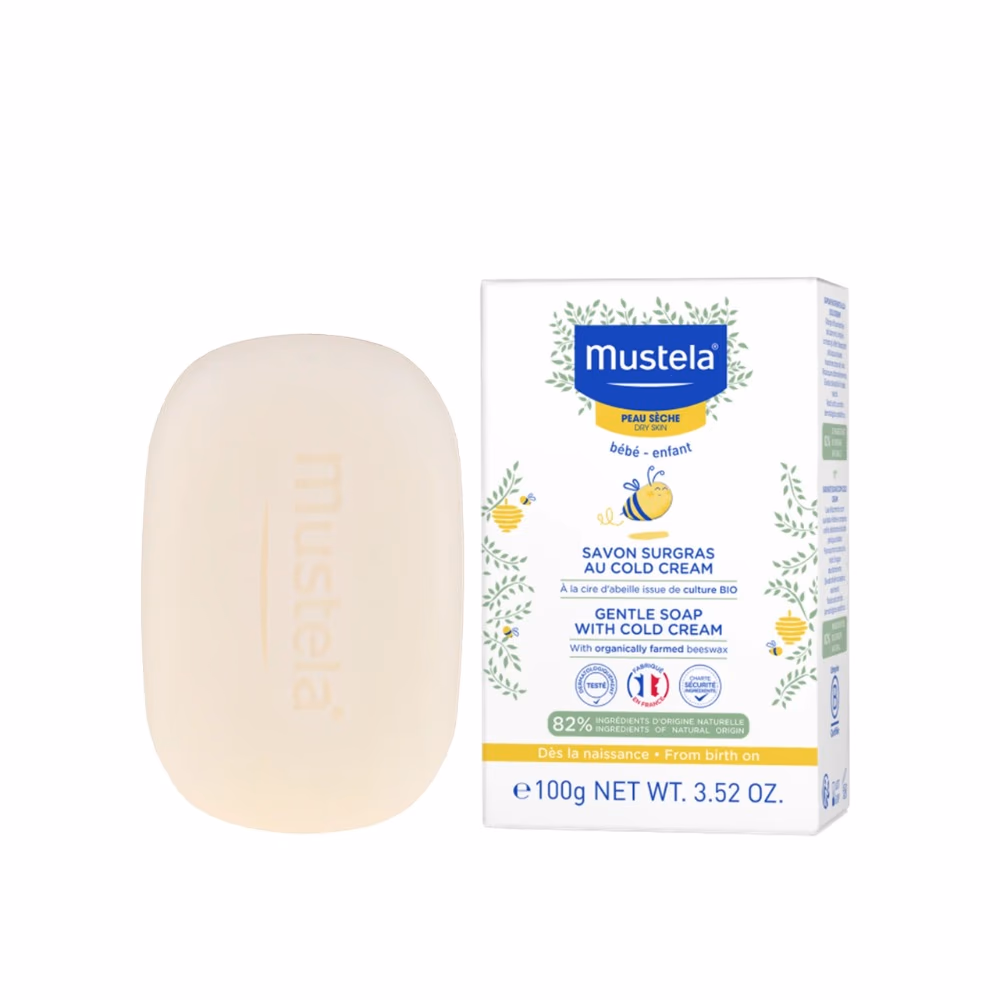 Mustela Gentle Soap With Cold Cream 100Gm 2