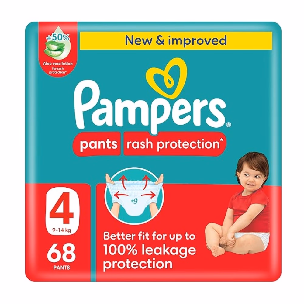 Pampers 4 Rash Protection 68 Pants