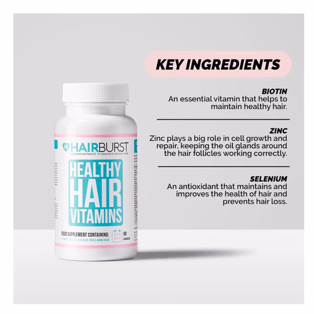 Hairburst Healthy Hair Vitamins 60 Capsules 5