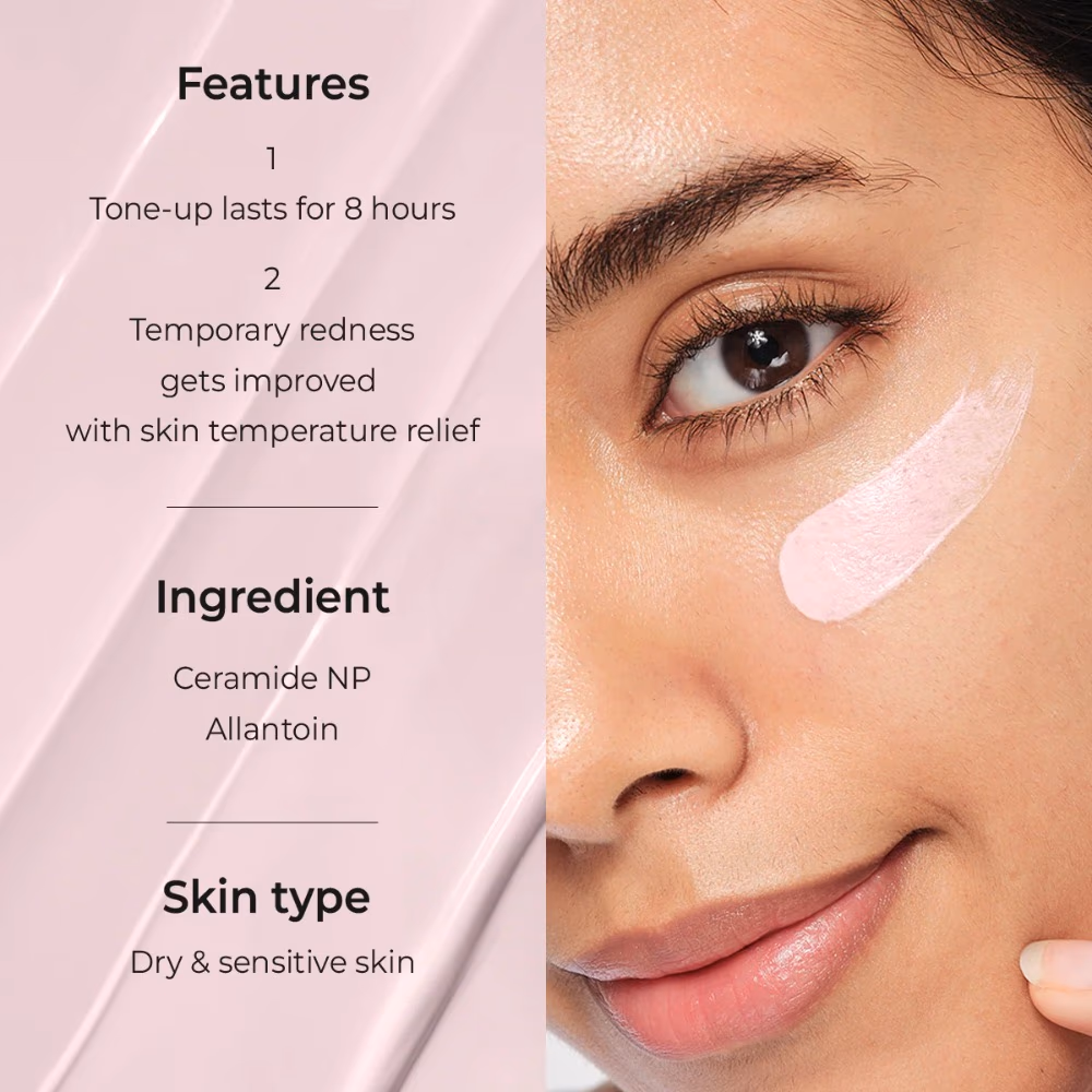 Aestura Derma UV365 Red Calming Tone-Up Sunscreen 40ml - SPF50+ PA++++ | UV Protection & Redness Relief | For Dry & Weakened Skin 3
