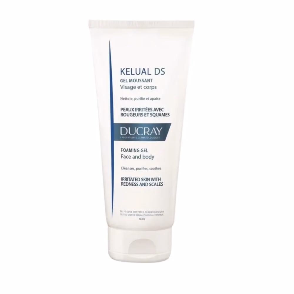 Ducray Kelual DS Foaming Gel Face and Body 200ml 1