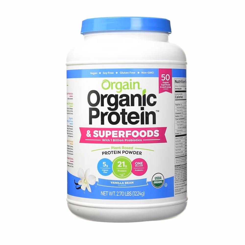 Orgain Organic Protein Superfoods Vanilla Bean 2.7lb