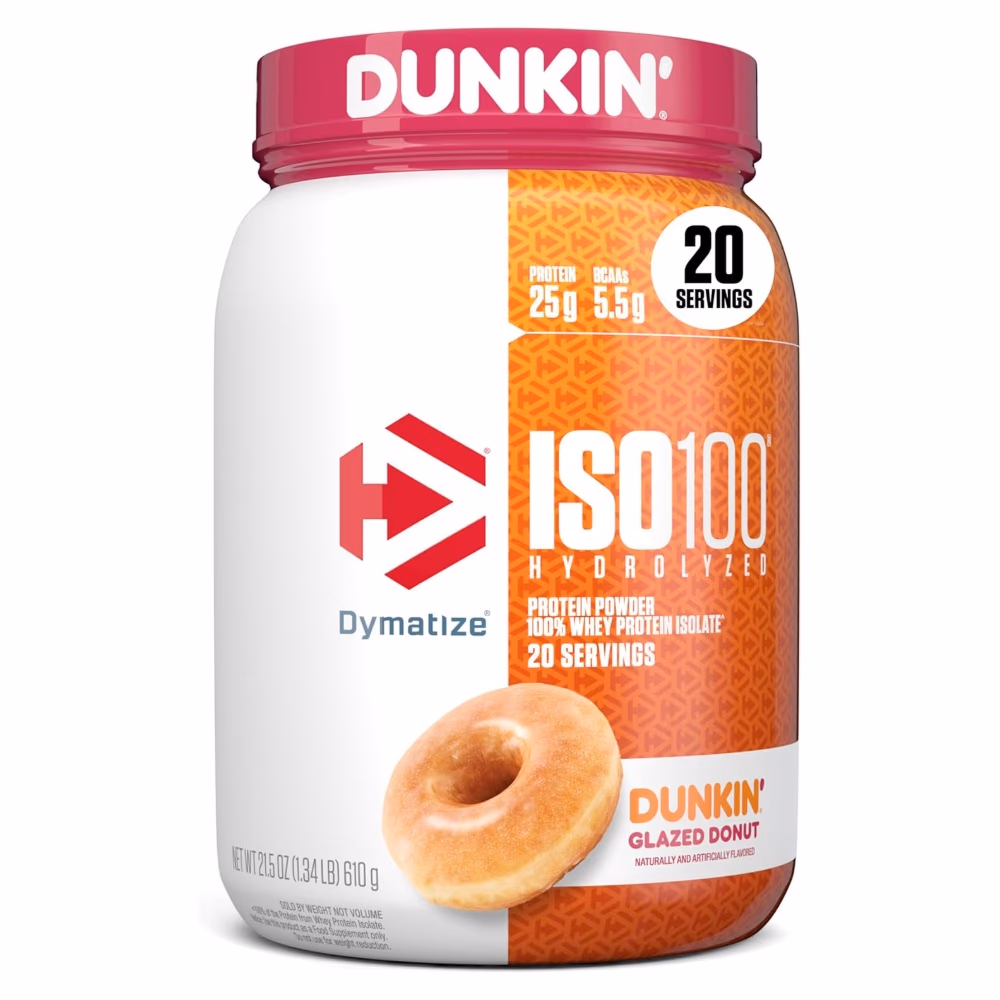 Dymatize ISO100 Whey Dunkin’ Glazed Donut 1.34lb 1