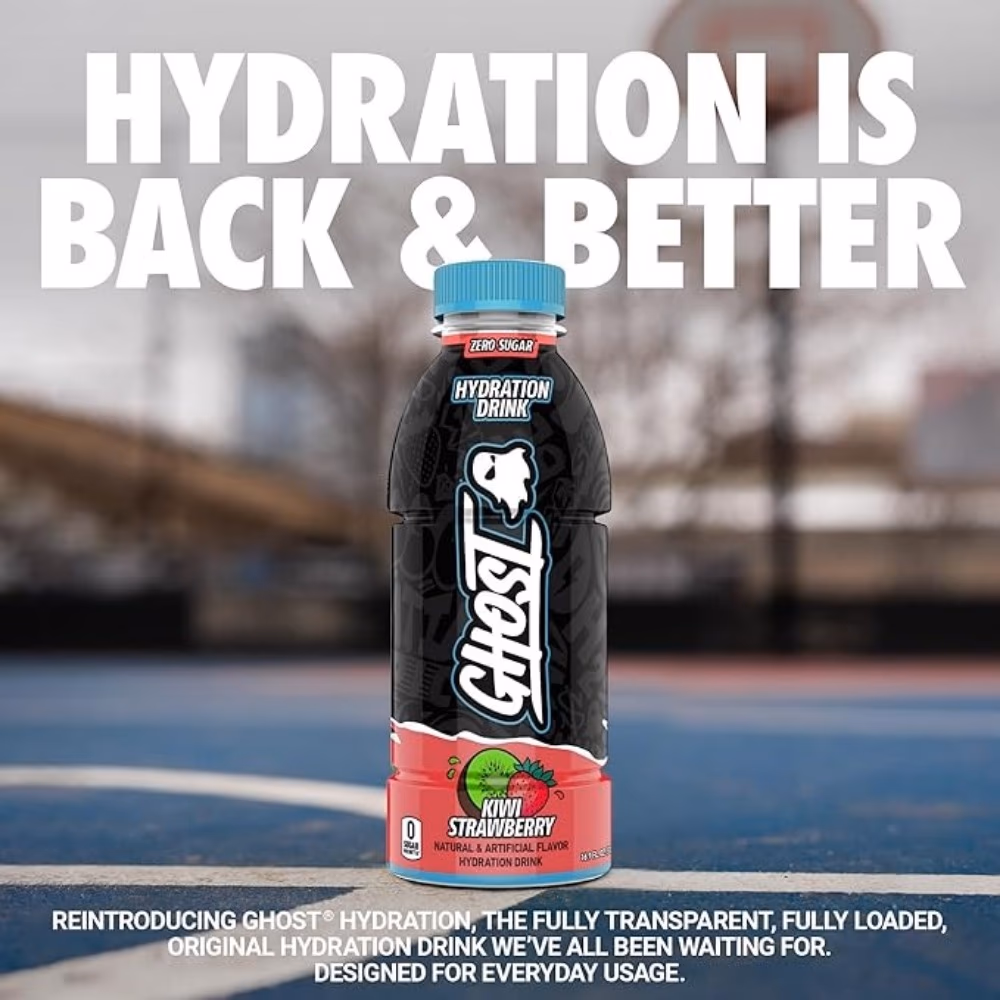 Ghost Hydration Drink Kiwi Strawberry 500ml 2