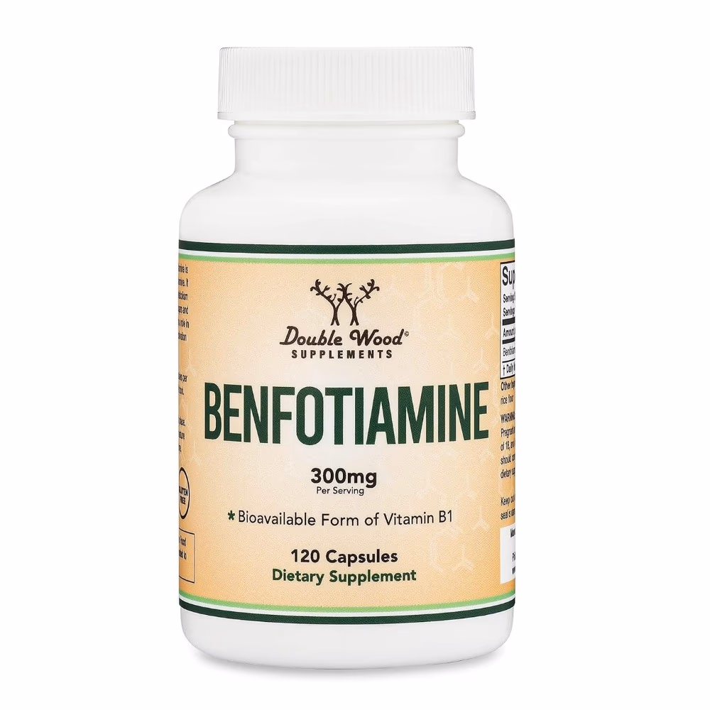 Double Wood Benfotiamine 300mg Capsule 120s
