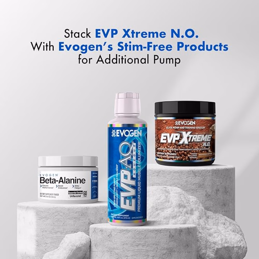 Evogen EVP Xtreme NO  Arginine 40 Servings Blueberry Apple 3