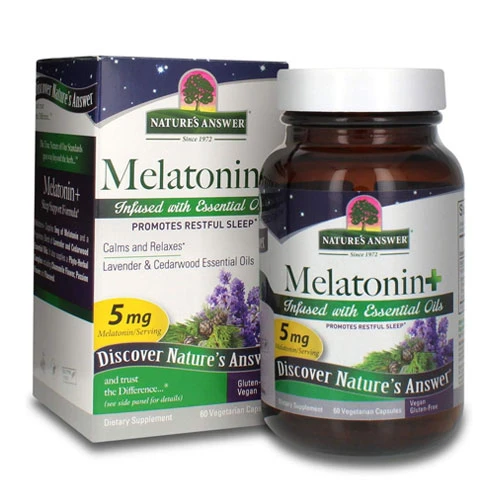 Natures Answer Melatonin+ 5mg-60 Capsules 1