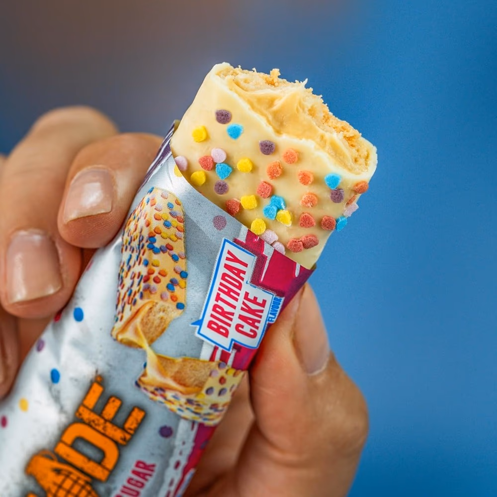 Grenade Protein Bar birthday cake 60gm 5