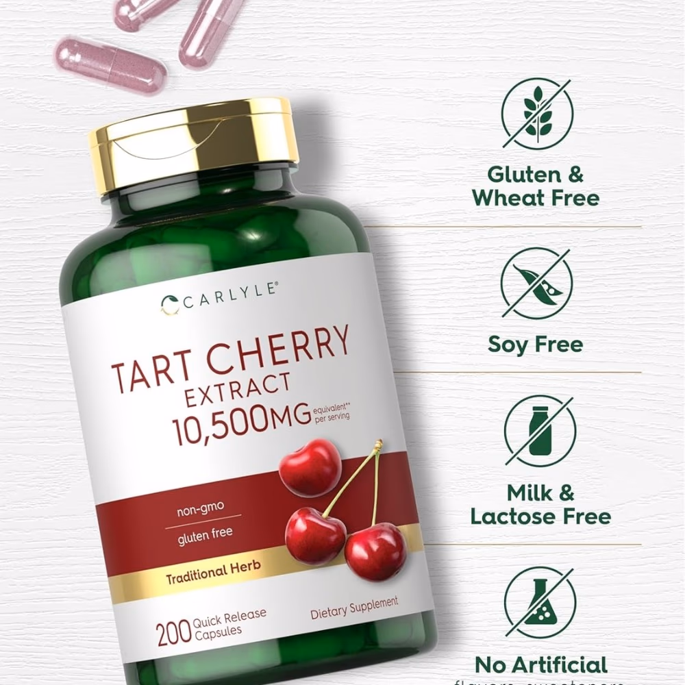 Carlyle Tart Cherry Extract 10,500mg 200 Capsules  3