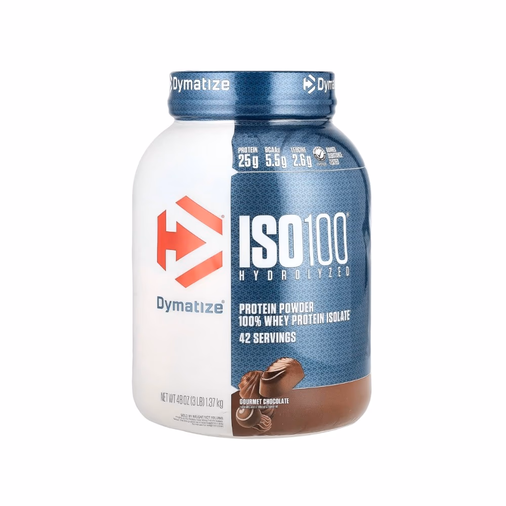 Dymatize ISO100 Whey Protein Gourmet Chocolate 3lb 1