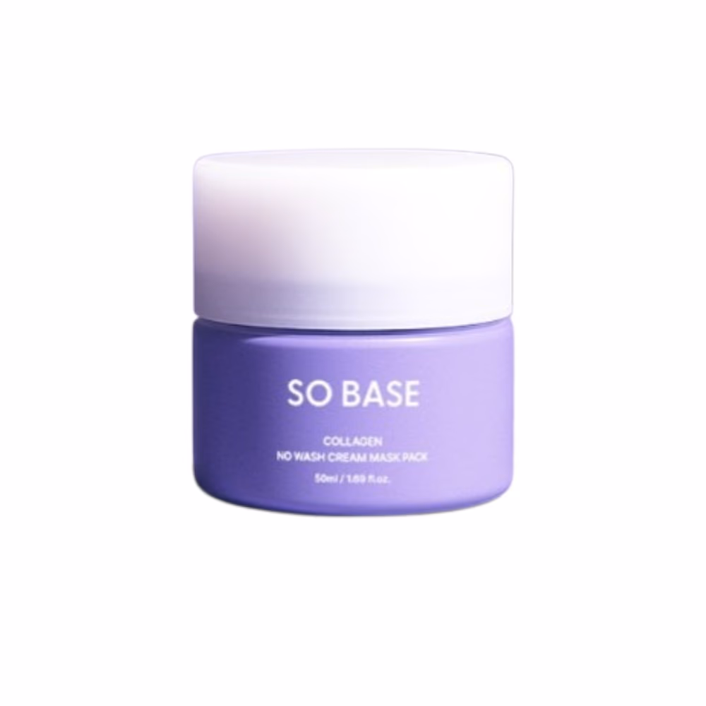 So Base Collagen No Wash Cream Mask Pack (50g) 1