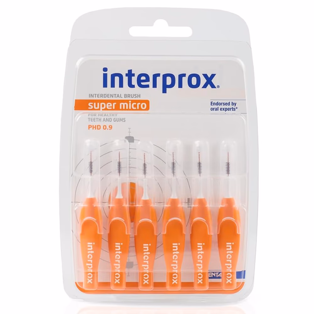 Interprox Interdental Brush Super Micro 0.9 Orange