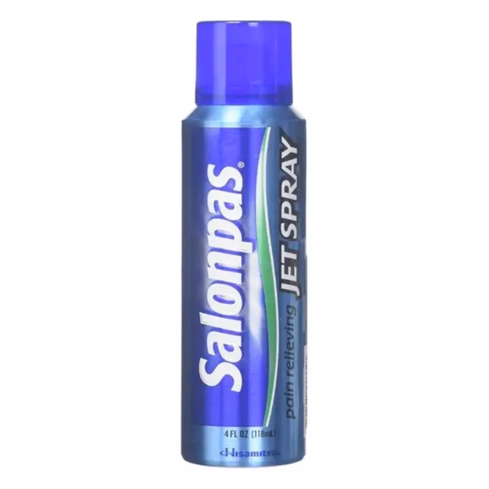 Salonpas Pain Relieving Jet Spray 118ml – Fast-Acting Muscle & Joint Pain Relief