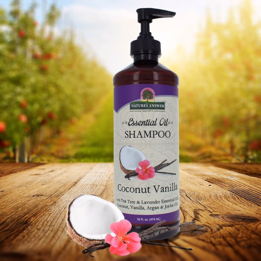 Natures Answer Coconut Vanilla Essential Oil Shampoo - 16 fl oz 2