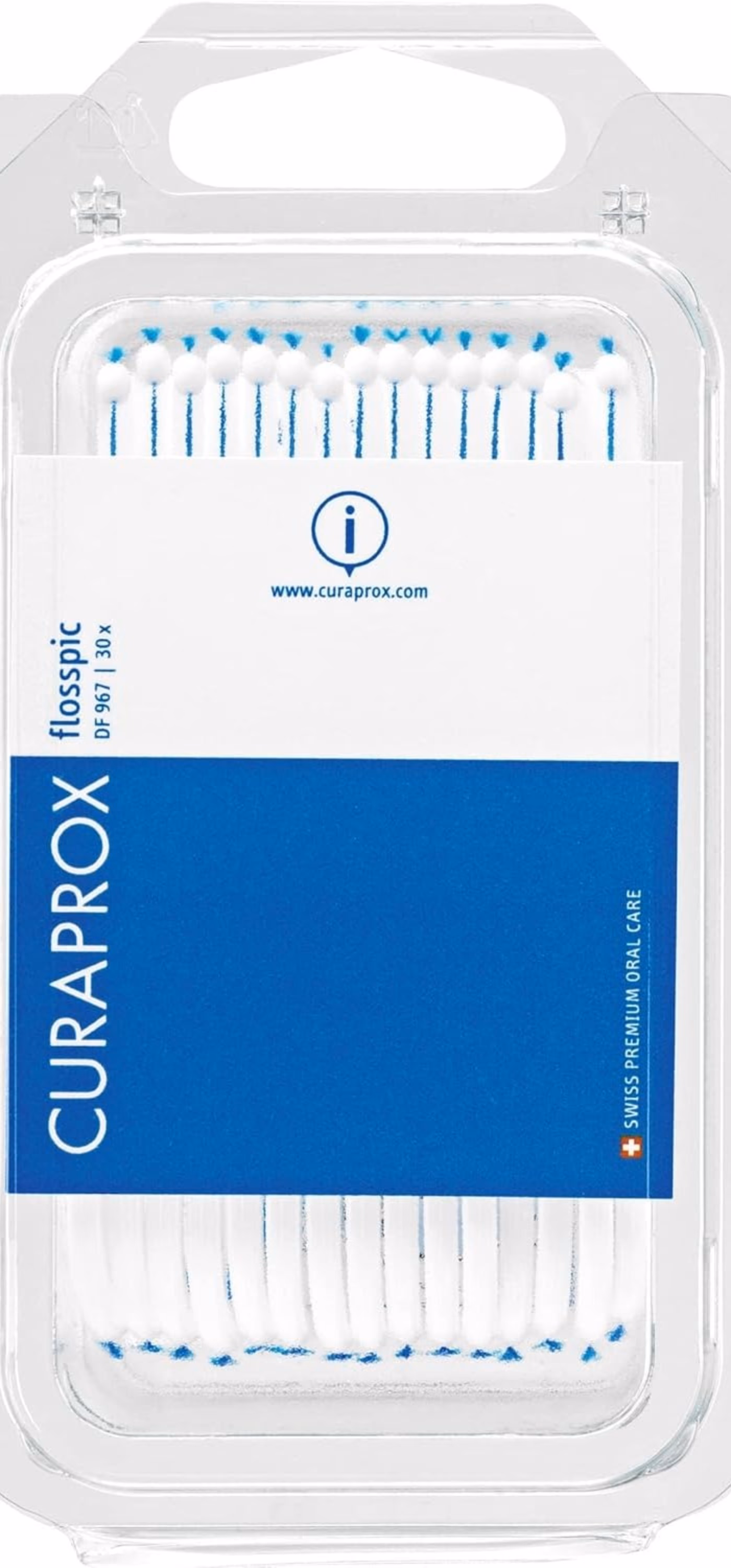 Curaprox DF 967 Floss Picks – Pack of 30 1