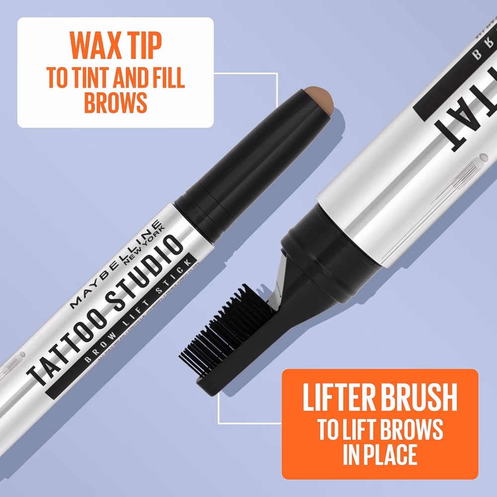 Maybelline Tattoo Studio EyeBrow Lift Stick Deep Brown 3