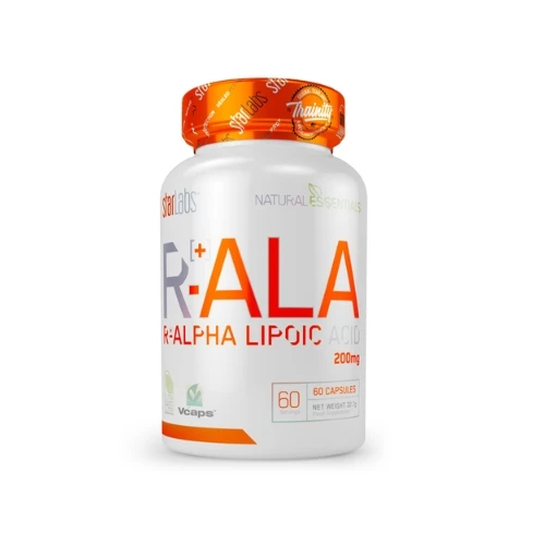 Starlabs R[+]-Alpha Lipoic Acid 60 Capsules