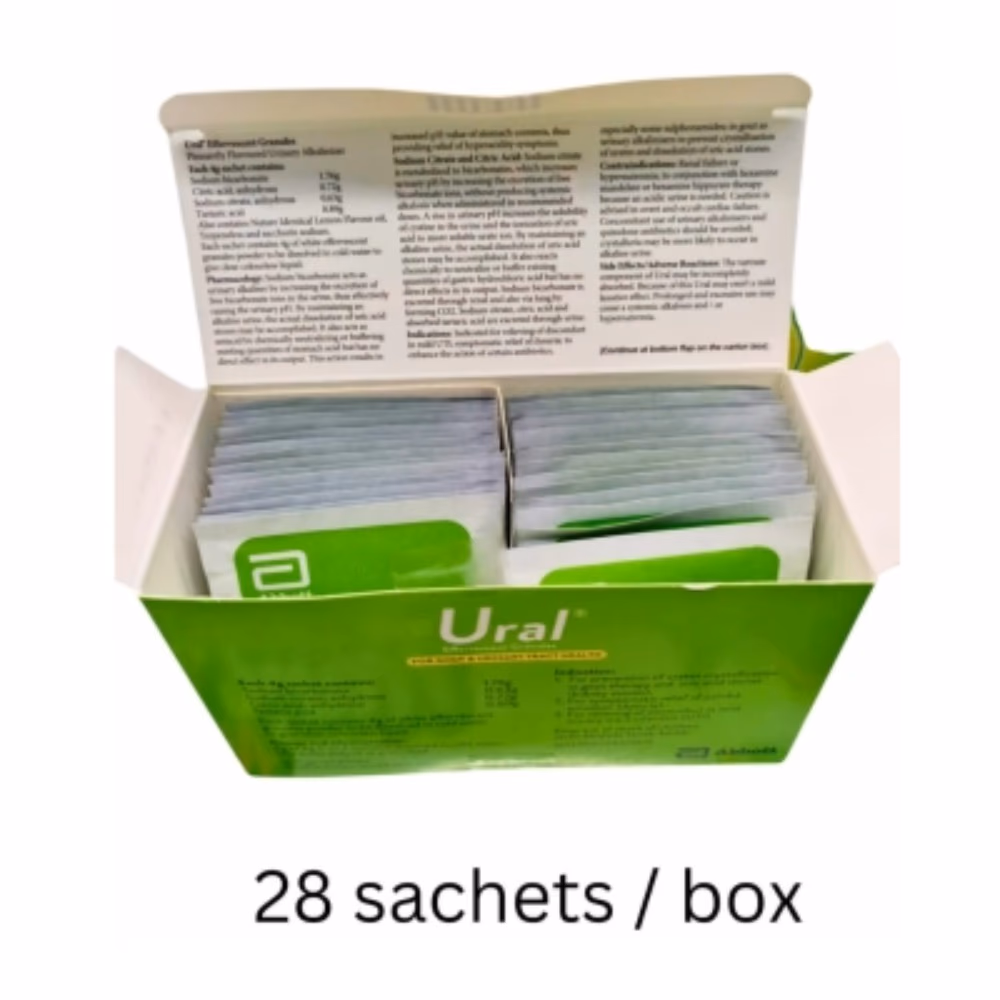 Ural Effervescent Granules 4g Sachet X 28's 3