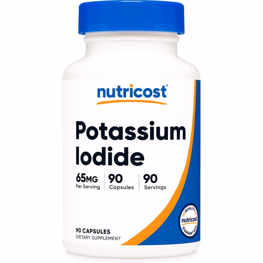 Nutricost Potassium Iodide 65mg Capsules 90s