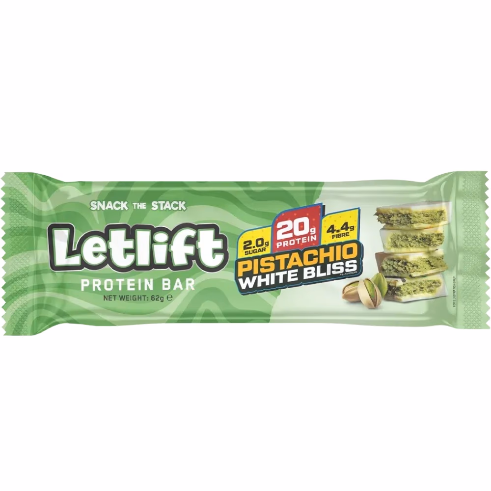 LetLift Protein Bar Pistachio White Bliss 62g