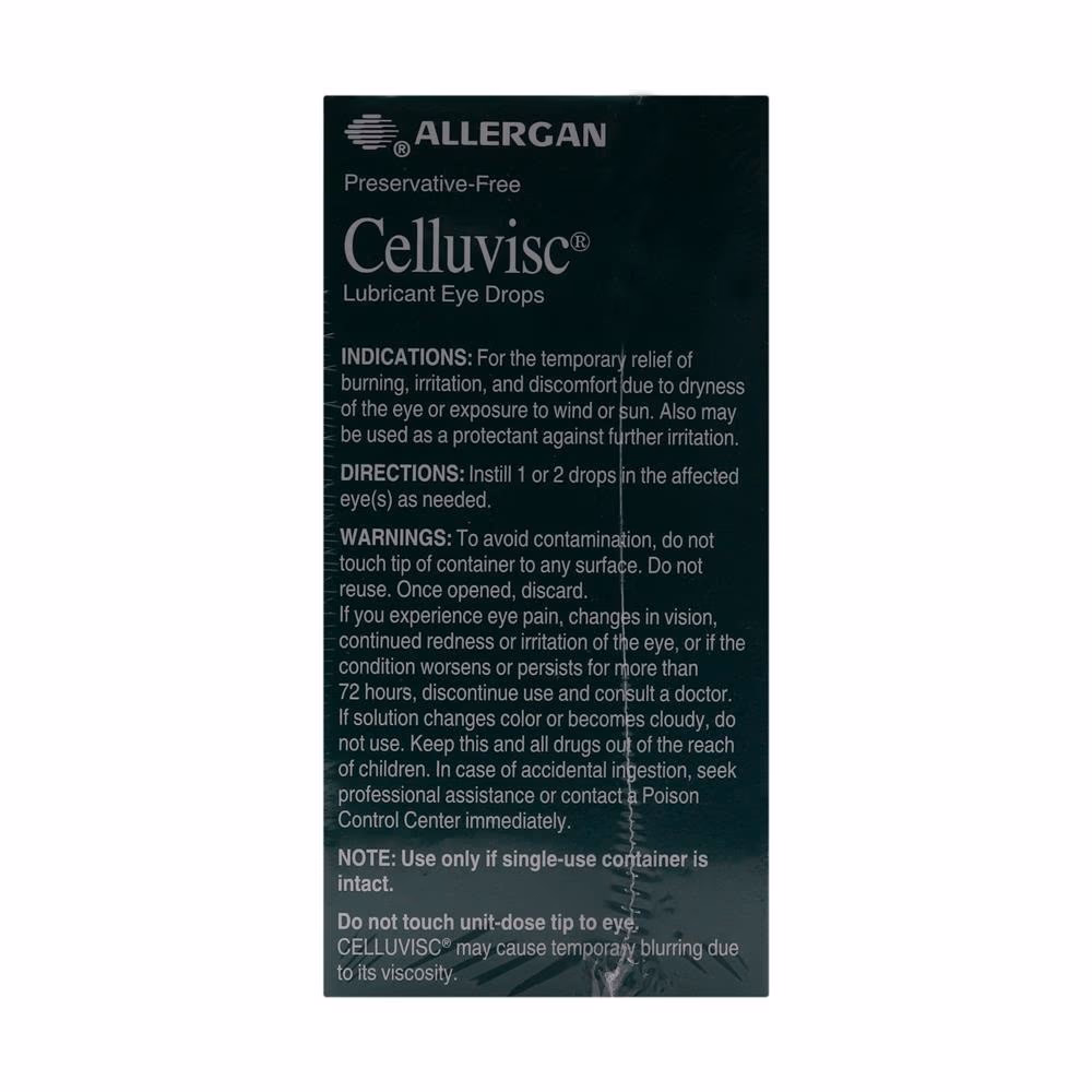 Celluvisc Lubricant Eye drop 0.4ml 30's 3