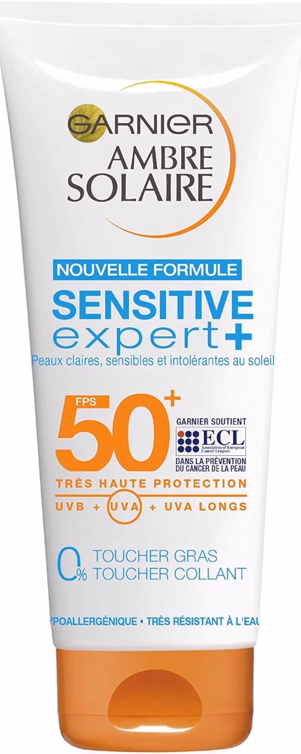Garnier Ambre Solaire Sens Expert Lait 50+ 200ML