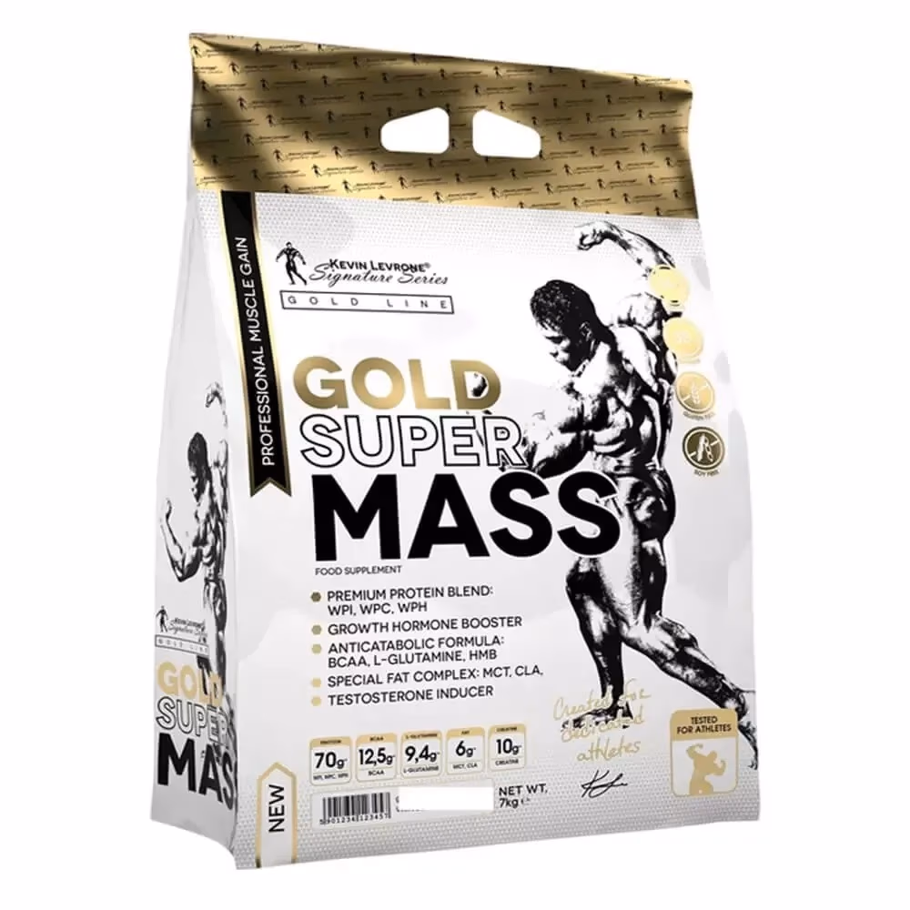 Kevin Levrone Gold Super Mass Chocolate 7kg – Weight Gainer Protein Powder 1