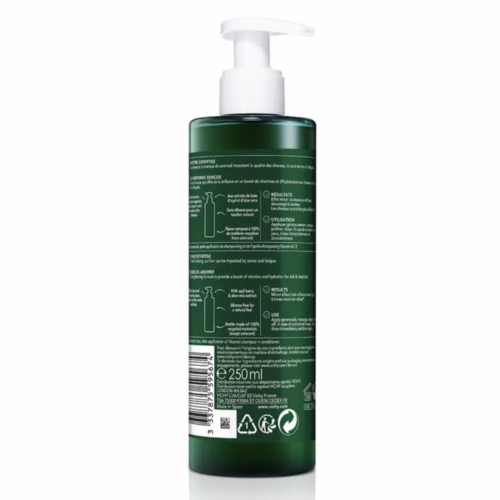 Vichy Dercos Vitamin Shampoo 250ml 2