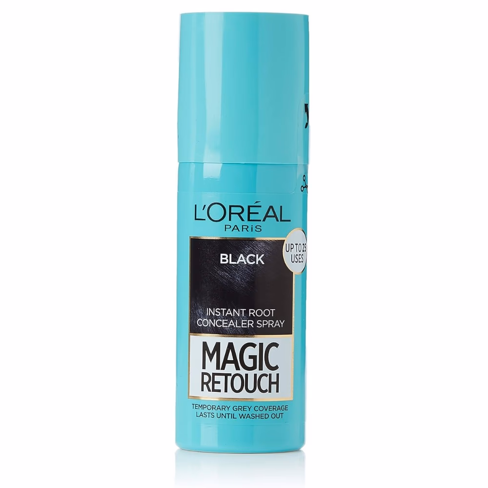 L'Oreal Magic Retouch Hair Color Spray Black 75 ml 1