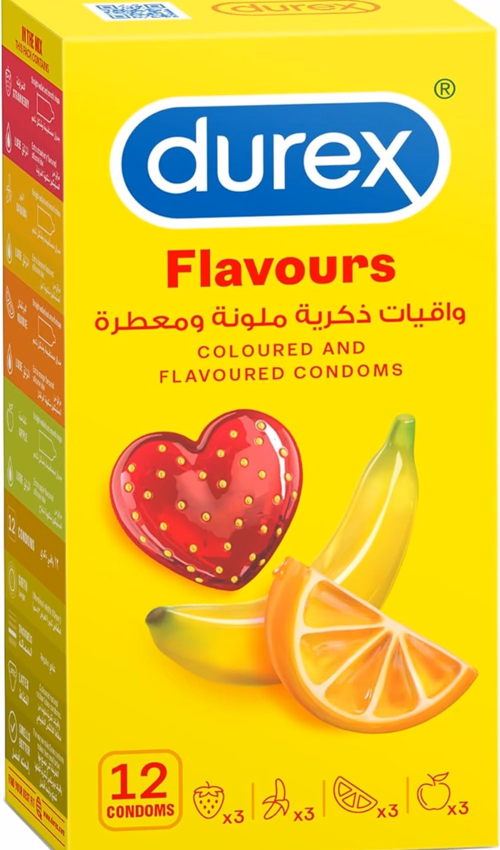 Durex Flavours Condoms - Pack of 12
