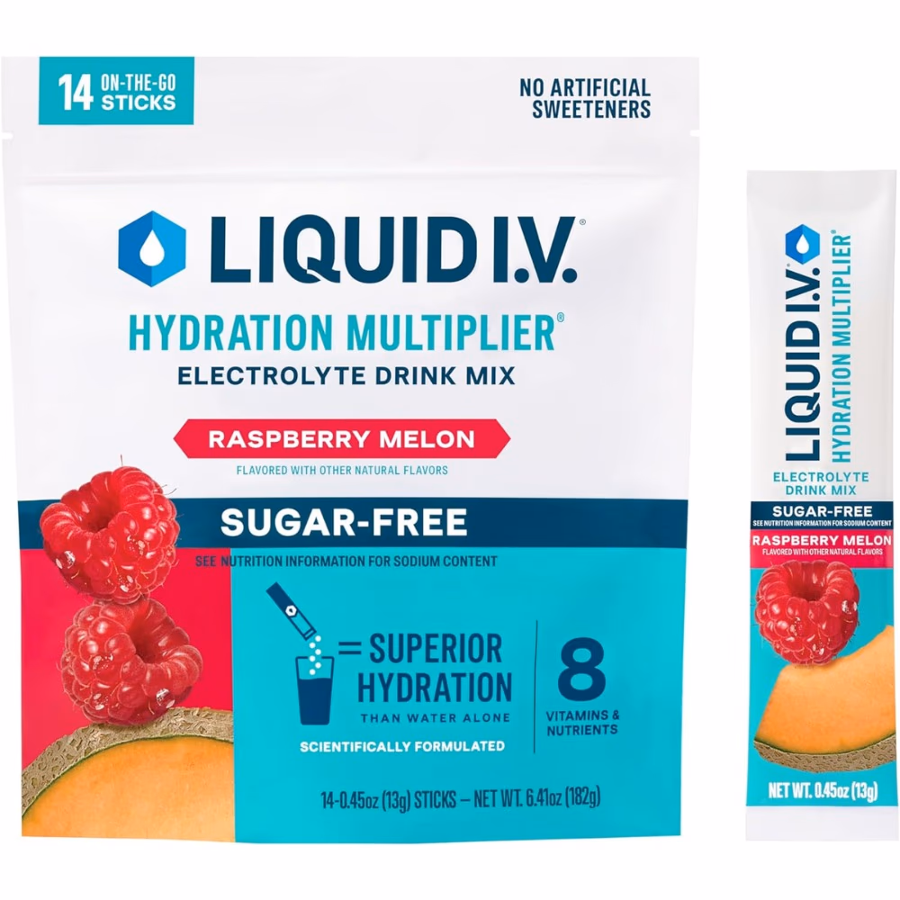 Liquid IV Hydration Multiplier Rasp Melon-14 Sticks
