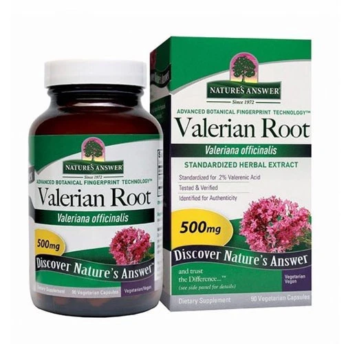 Natures Answer Valerian Root 500mg-90 Capsules 1