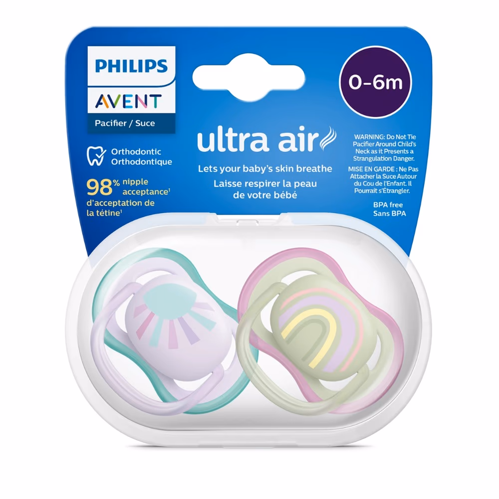 Philips Avent Ultra Air Soother 0–6M SCF085/59