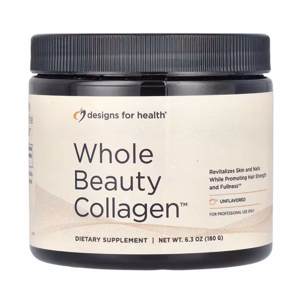 Designs For Health Whole Beauty Collagen Unflavored 180gm