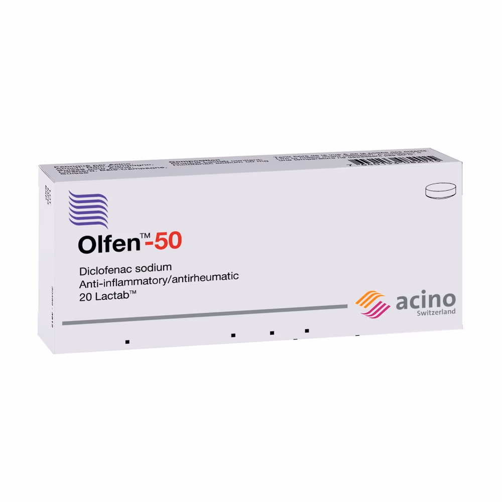 Olfen 50mg Lactabs 20s 1