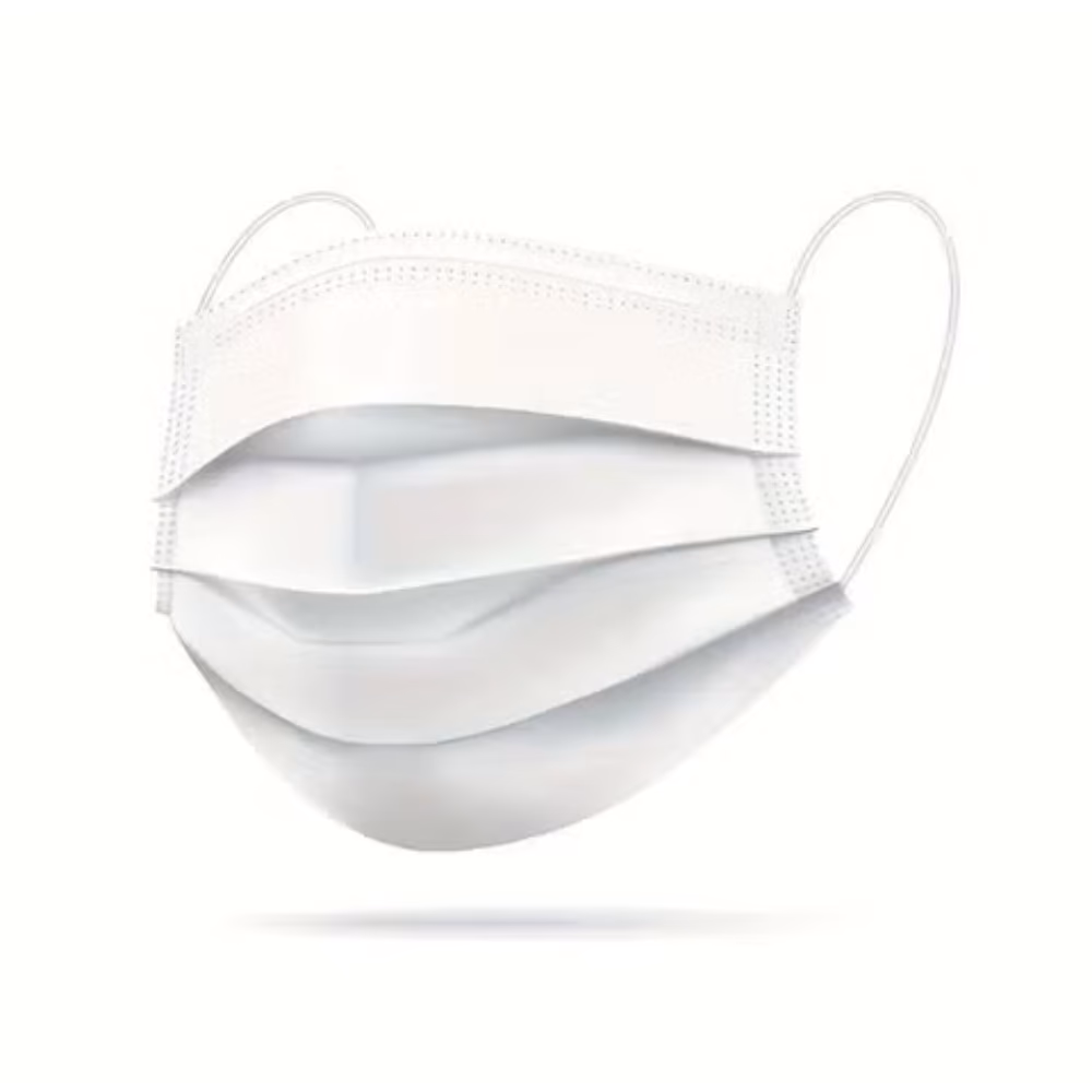 Z+aid MedicalL Face Mask White 50S 3