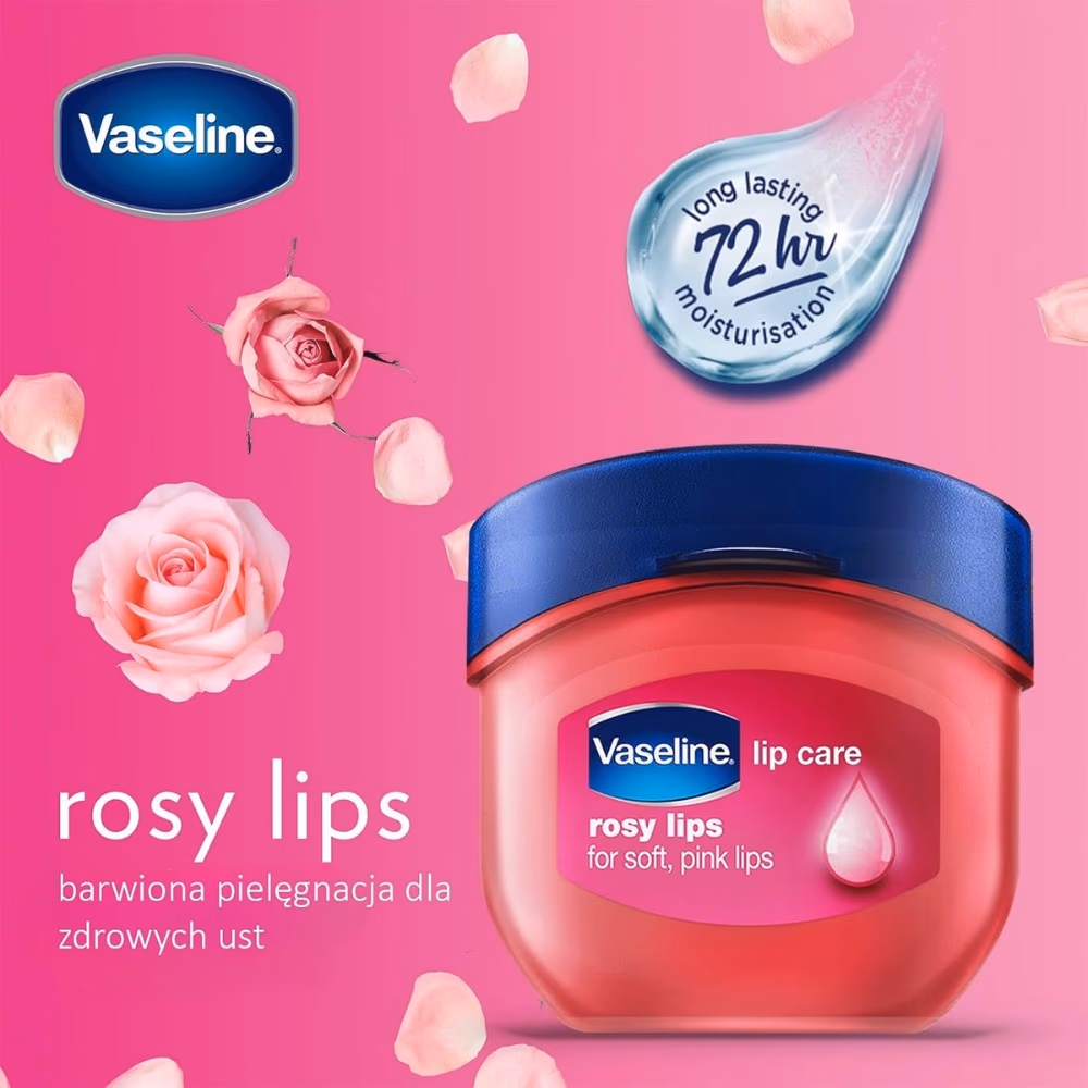 Vaseline Lip Balm Rosy Lips 7g 3