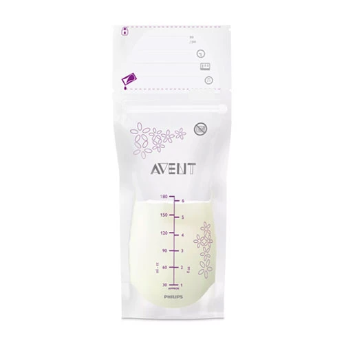 Philips Avent Breast Milk Storage Bags 180ml (SCF 603/25) - Pack of 25 1
