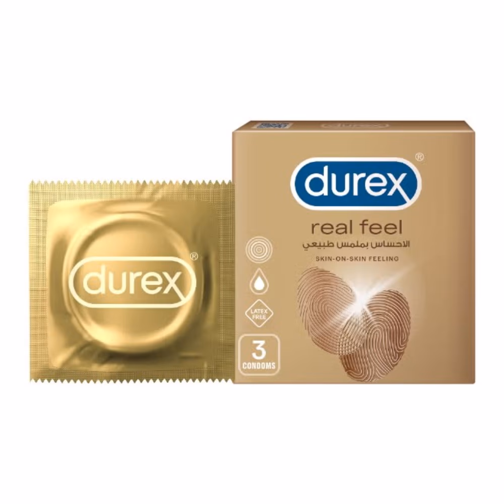 Durex Real Feel Condoms - Pack of 3 3