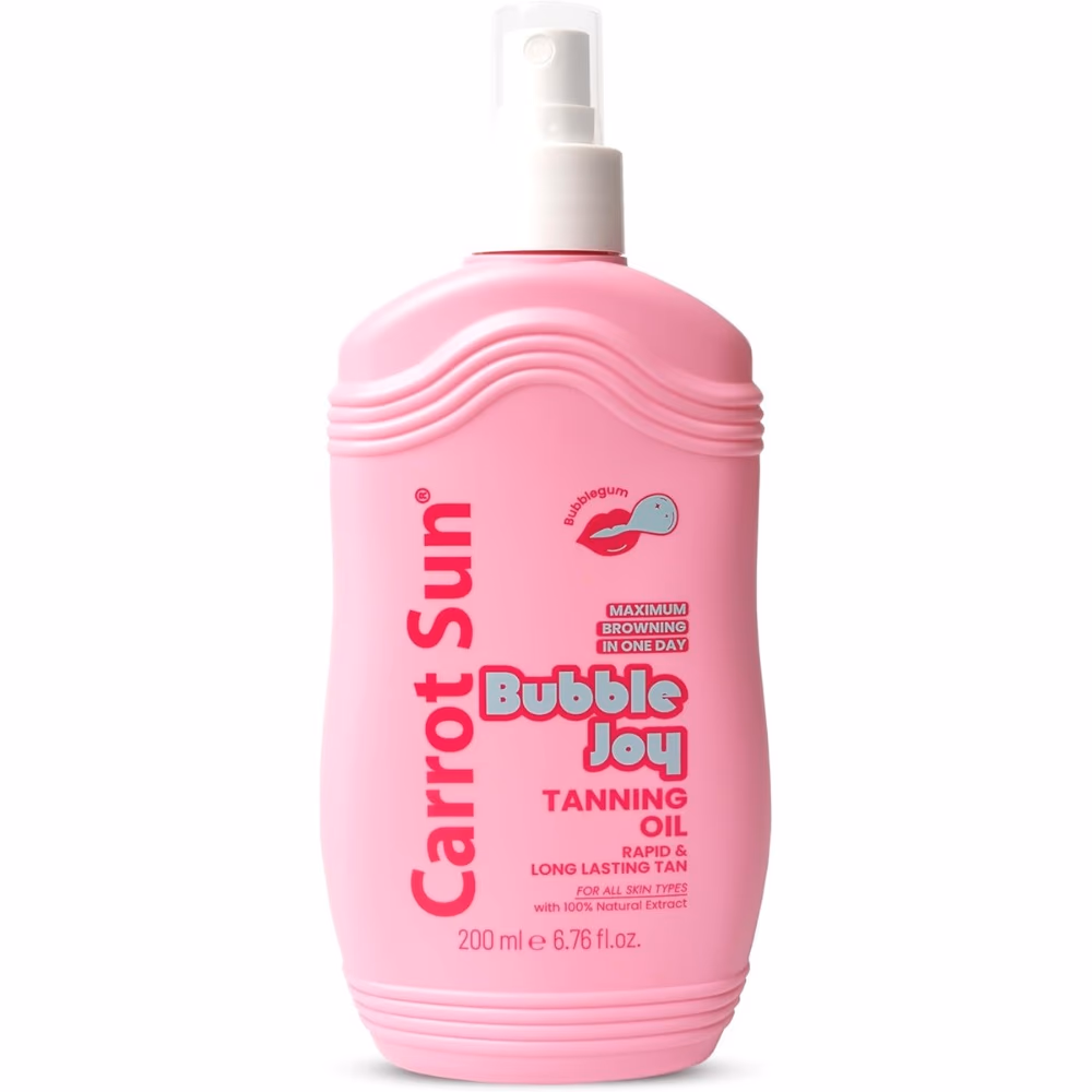 Carrotsun Bubble Joy Tanning Oil 200ml 1