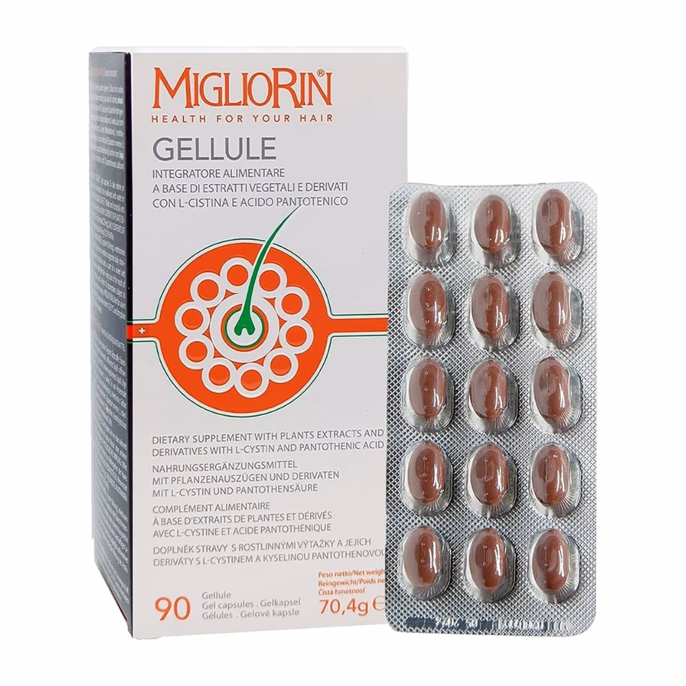 Migliorin Gel Capsules 90s Healthy Hair Growth And Scalp Nourishment Support