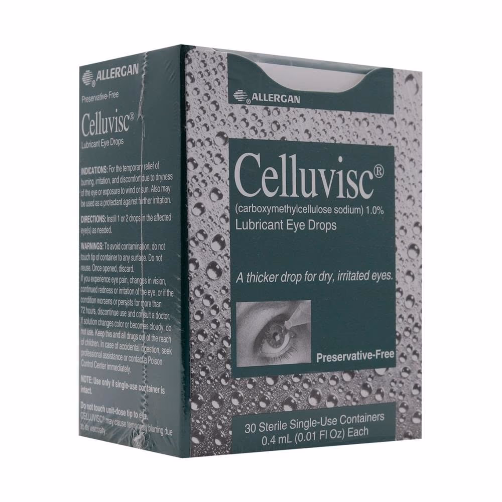 Allergan Celluvisc Lubricant Eye Drops - 0.4ml 3