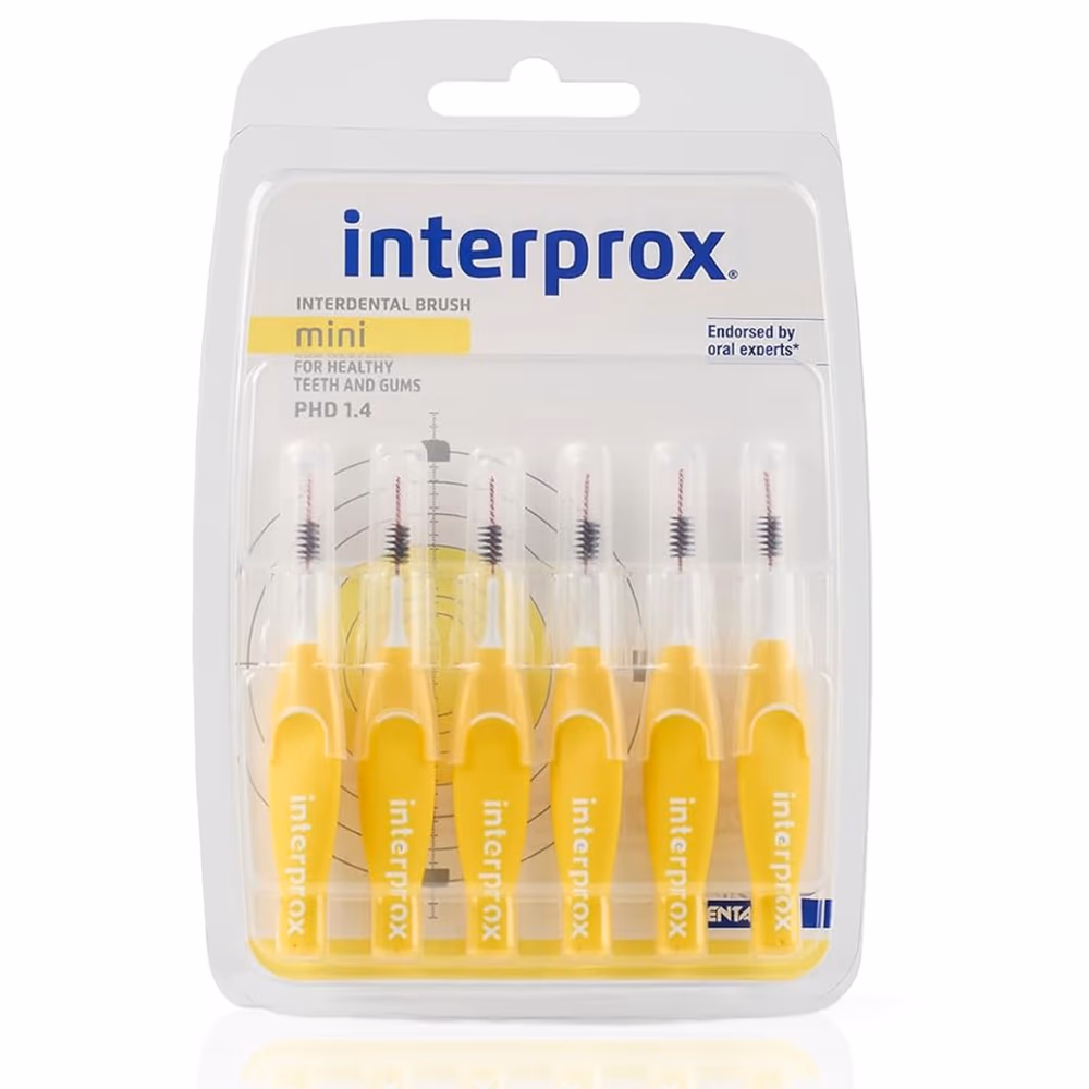 Interprox Interdental Brush Mini 1.4 Yellow 1
