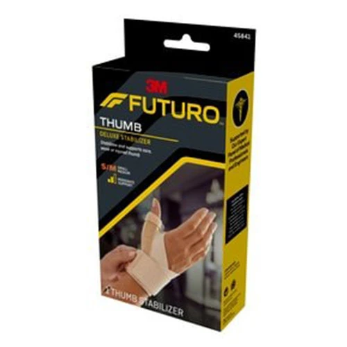 3M Futuro Thumb Deluxe Stabilizer (45841) - Small/Medium Size - 1 Thumb Stabilizer (Beige Color) 1