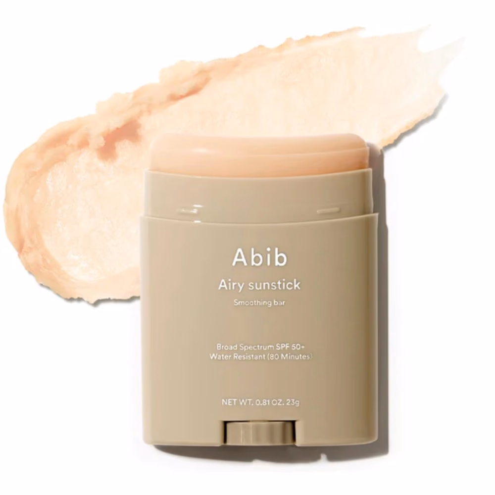 Abib Airy Sunstick Smoothing Bar SPF 50+ PA++++, 23g – Oil-Controlling Broad Spectrum Sun Protection 1