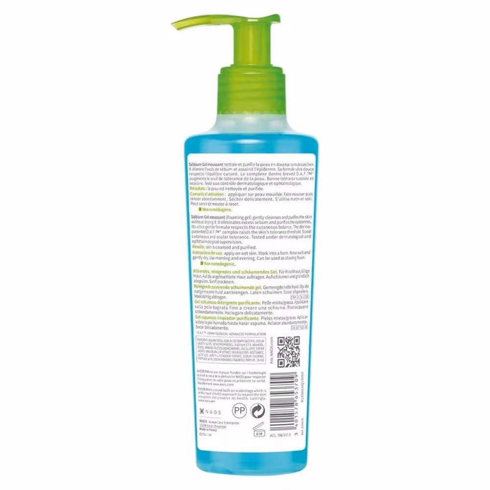 Bioderma Sebium Gel Moussant 200ml 2