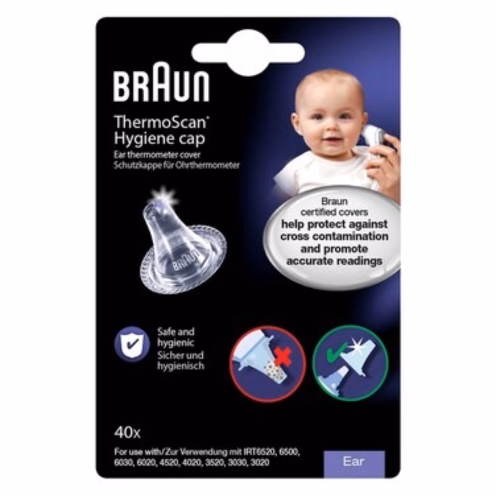 Braun Thermoscan Hygiene Cap LF40 (Box of 40) 2