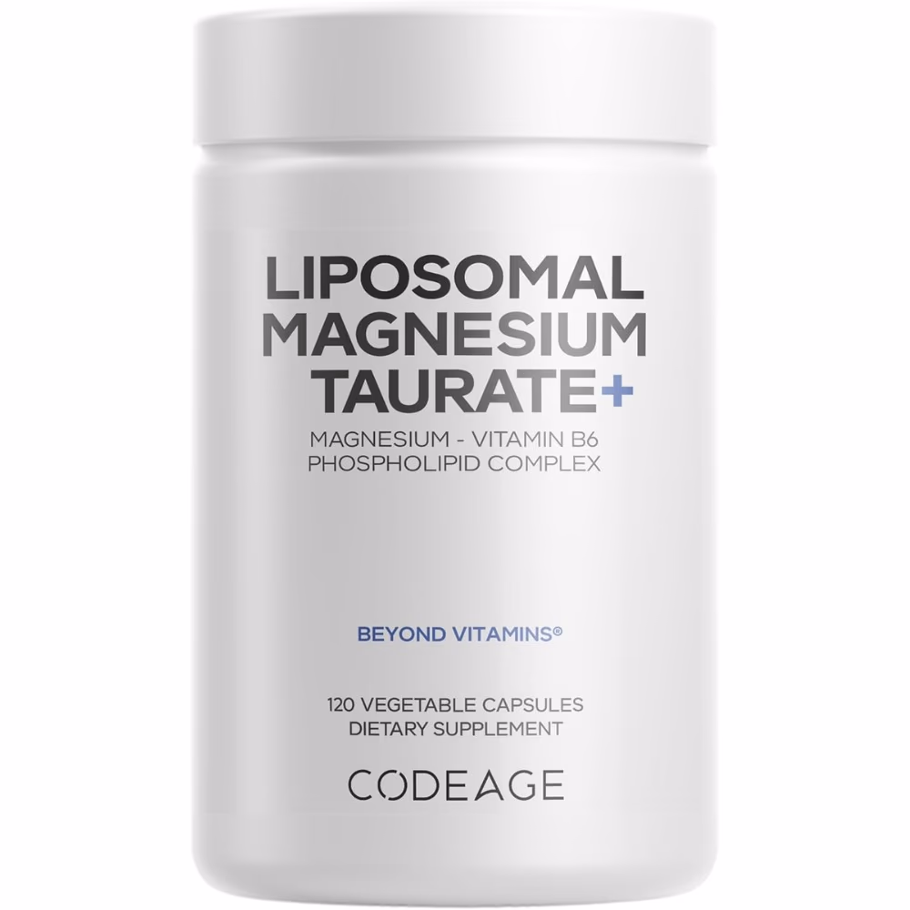 Codeage Liposomal Magnesium Taurate -120 Capsules  1