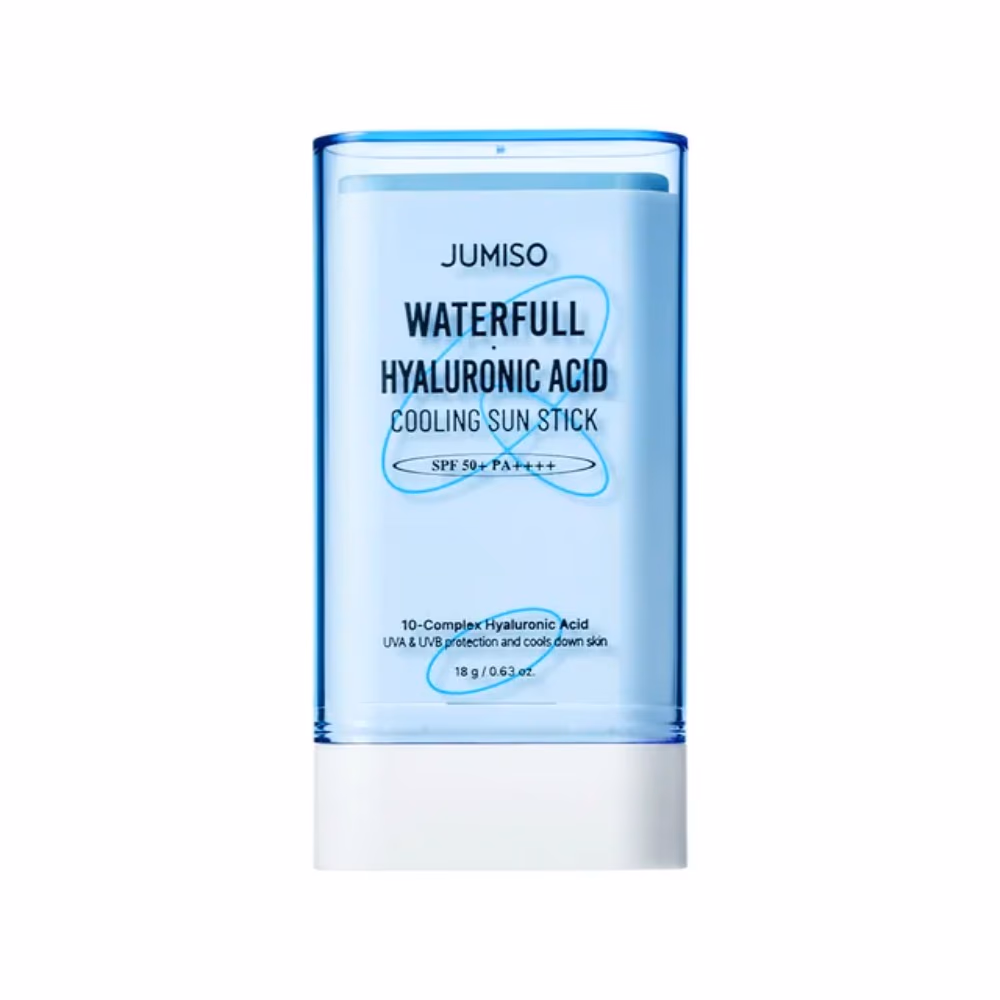Jumiso Waterfull Hyaluronic Acid Cooling Sun Stick – SPF 50+ PA++++ UVA & UVB Protection, 18g