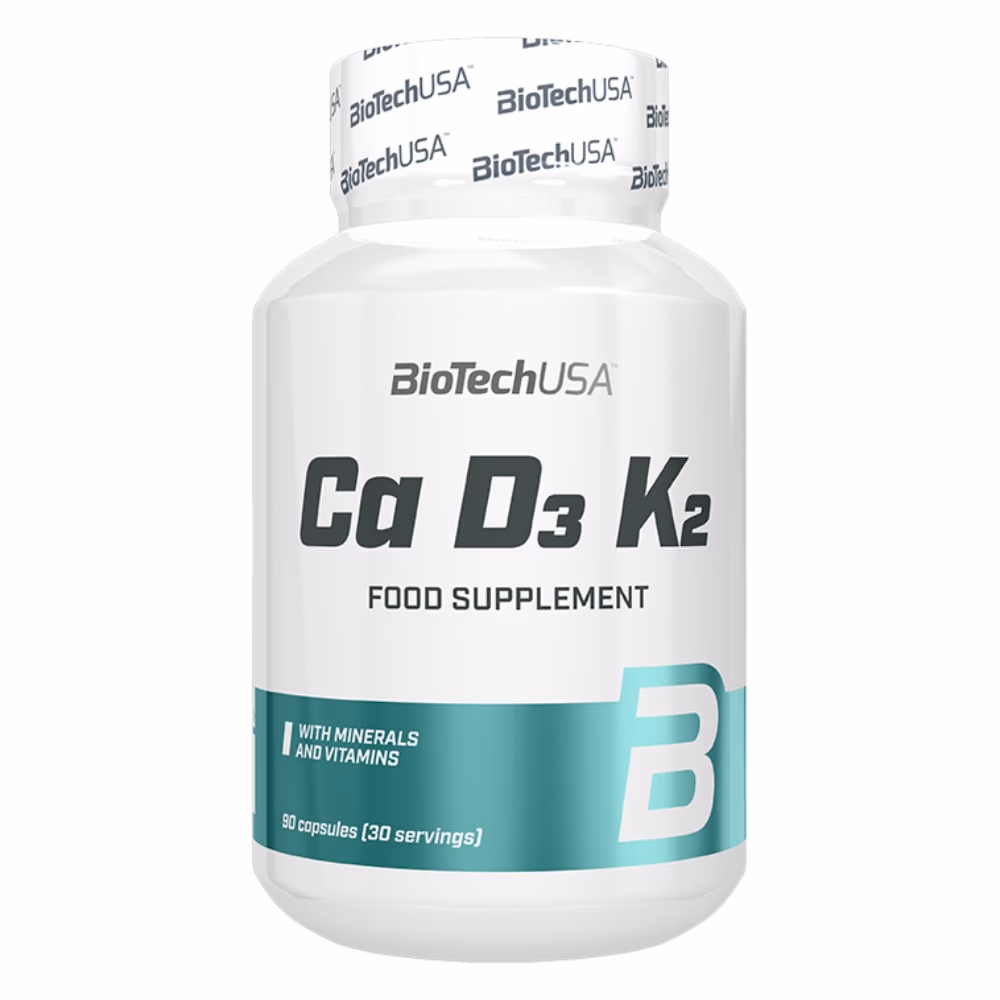 BioTechUSA Ca D3 K2 - 90 Capsules